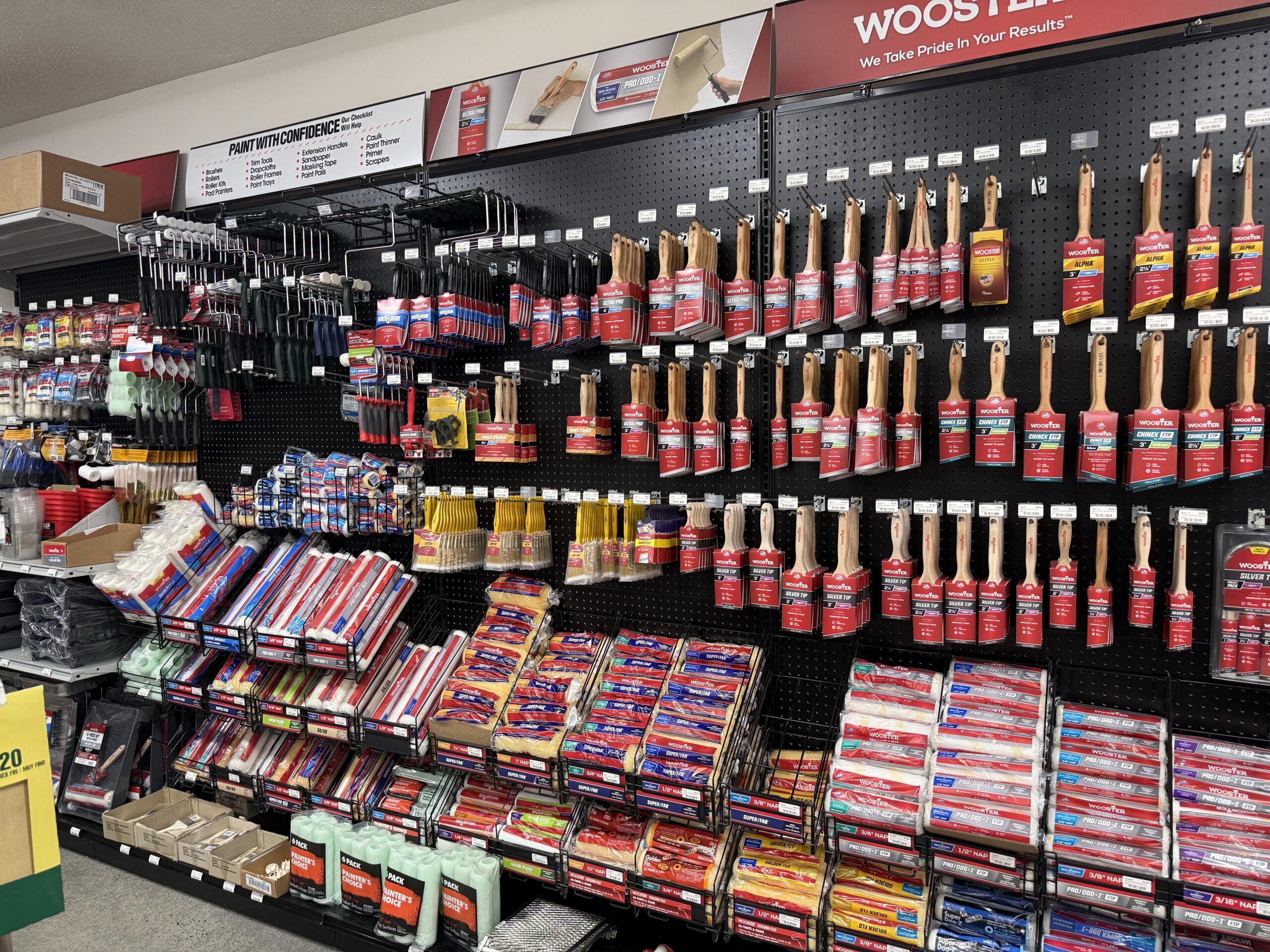 Paint and Accessories available at Berry Home Center