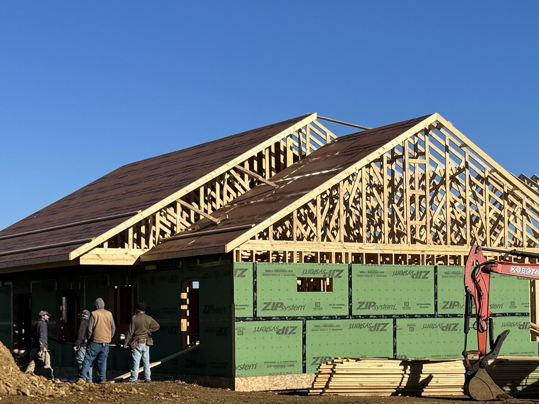Roof and Floor Trusses available at Berry Home Center